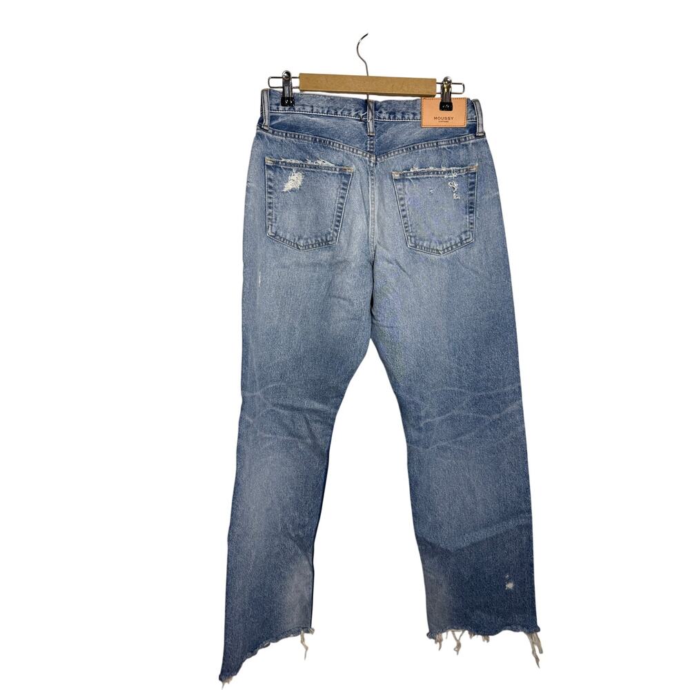 Moussy Vintage Lomita Wide Straight Jeans Made in Japan Women’s Sz. 29 - Picture 9 of 14